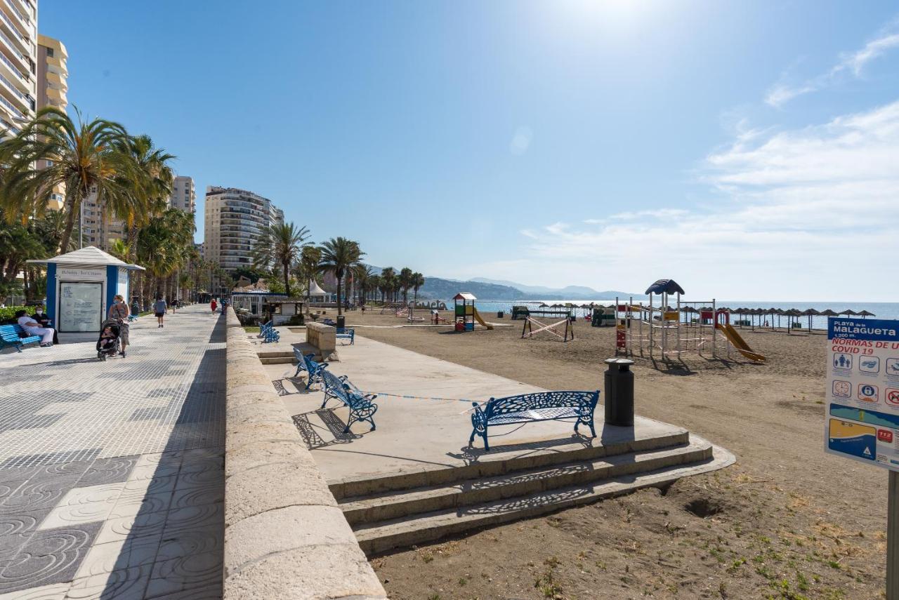 Malaga Beach And Historic Centre Malagueta Ngoại thất bức ảnh